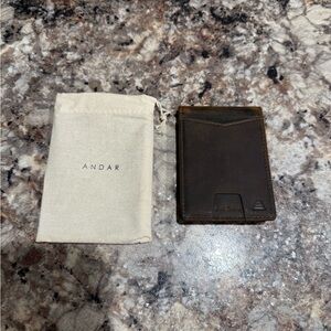 Andar Apollo Brown Leather Wallet